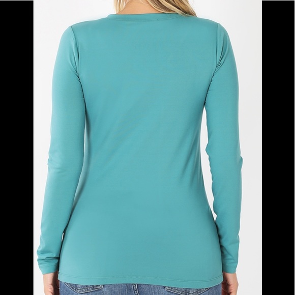 Off White Buttery Soft Tee - Picture 2 of 2